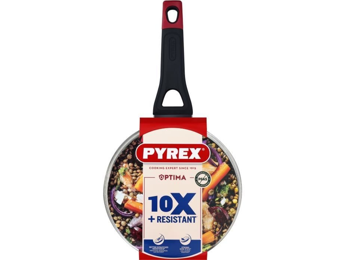 Cacerola Pyrex 1455032 con tapa antiadherente de 20 cm, sin PFA
