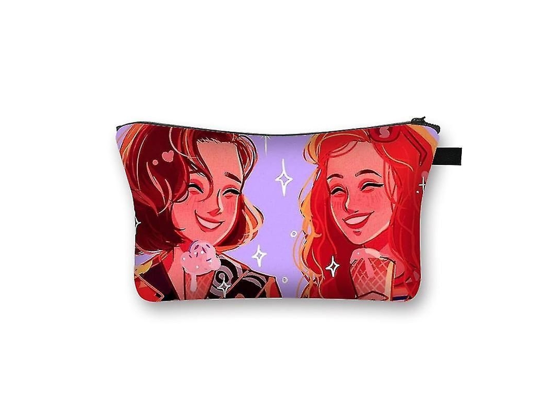 2026-bolsa De Viaje Stranger Things 4 Para Toiletries Maquillaje Y Productos Electrónicos Portátil Organizador Para Mujeres Y Hombres 10x10x15cm