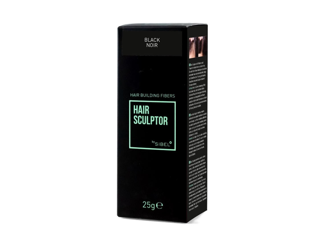 Fibra capilar Sibel Black 25 g