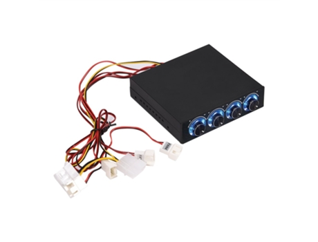 Controlador de ventilador Controlador regulador de velocidad del ventilador de 4 canales