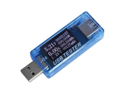 Probador Usb Voltímetro Amperímetro Voltaje Corriente Potencia Temperatura Azul