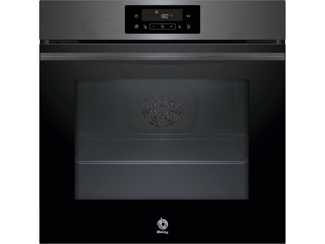Horno BALAY 3HB4821G3 (71 L - 59,5 cm - Pirolítico - Negro)