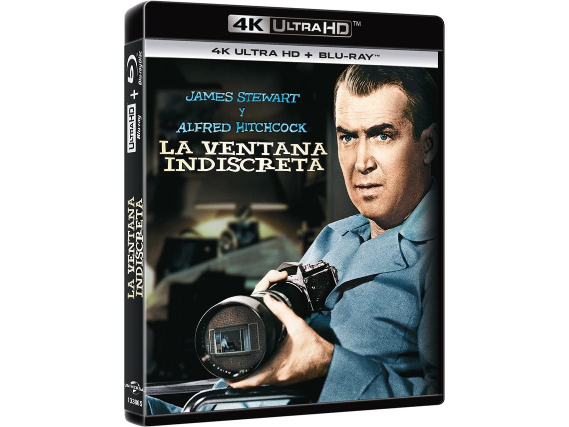 Blu Ray Rear Window 1954 4K Ultra Hd - La Ventana Indiscreta