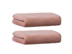 Toalla Kofihety Terry Baño Rostro Microfibra Rosa (35x75)