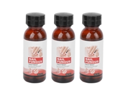 Rebe - Reparación líquida de uñas 3x30ml Hidrata, repara, fortalece y combate la onicomicosis fúngica - Solución renovadora