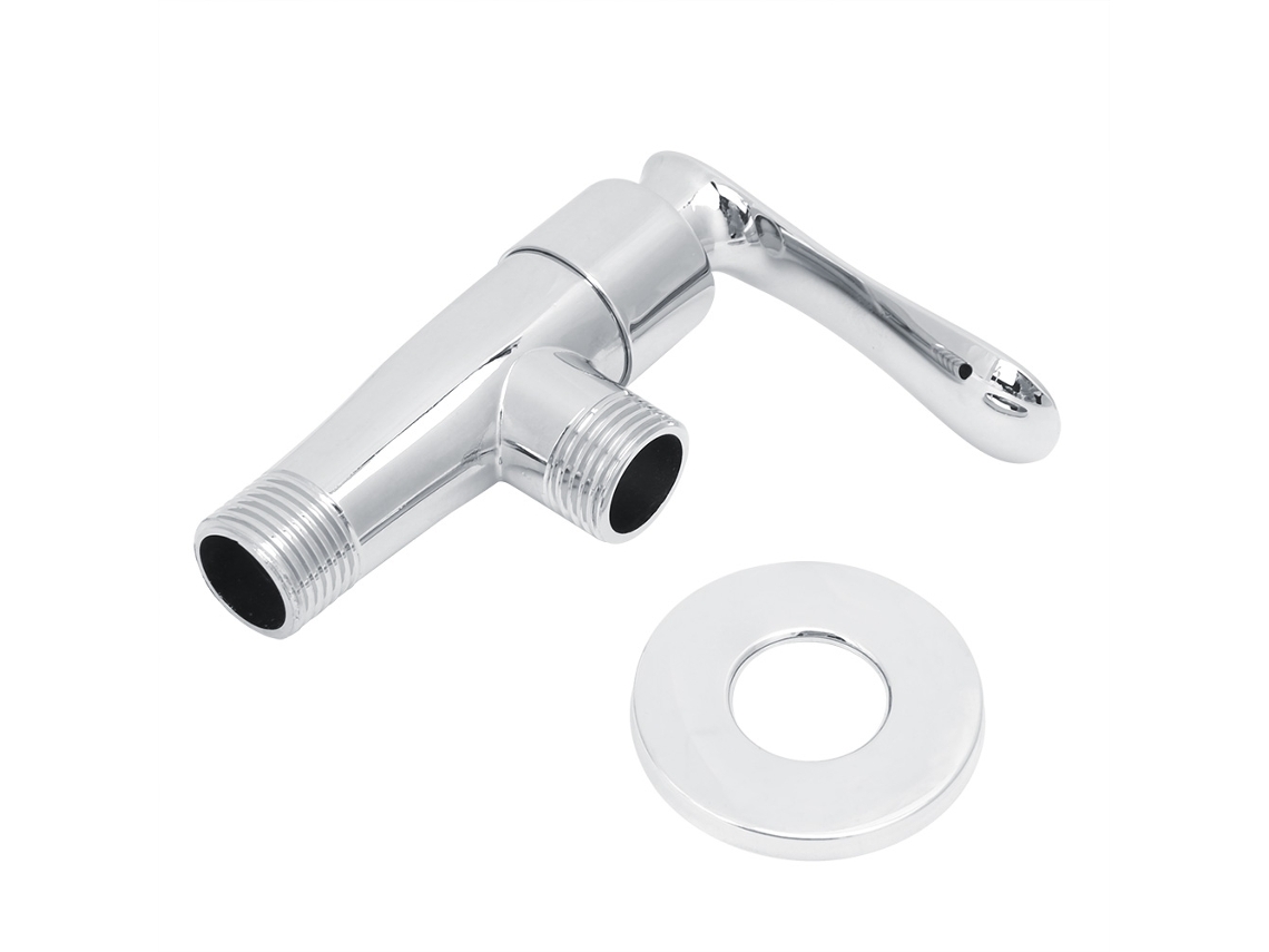 Grifo con válvula angular para control de agua residencial