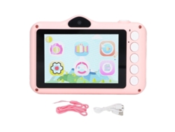 Cámara Digital Para Niños 20mp Hd Smart Con Cámara Frontal Y Trasera Mini Cartoon Selfie Juguete Regalo Niños Rosa