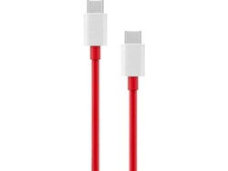 Cable De Carga Rápida Oneplus Warp Charge (tipo C - 150 Cm - Rojo)