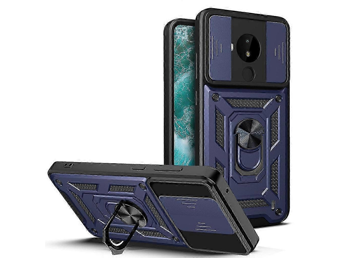 25-26 For Nokia C30 Sliding Camera Cover Design Tpu+pc Phone Case