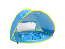 Tienda de campaña automática para niños con diseño emergente y tela especial con protección UV, fácil de plegar y transportar para todas tus aventuras al aire libre.