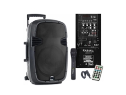 G-HYBRID10VHF-BT :''ALTAVOZ AMPLIFICADO 10'''' 400W USB/BT/SD/BAT/1XMIC VHF IBIZA