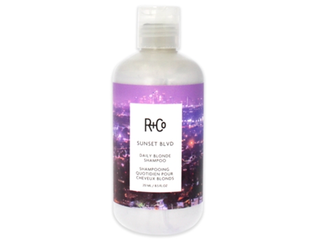 Champú para cabello rubio Sunset Blvd de RCO para unisex - Champú de 8.5 oz