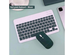 Teclado Bluetooth compatible con ruso, árabe, coreano y español. Compatible con Android, Samsung, Windows, Apple, Mac y iPad. Ly Ebike