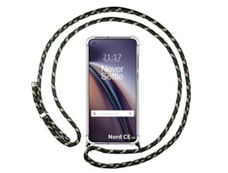 Carcasa OnePlus Nord CE 5G TUMUNDOSMARTPHONE Colgante Verde