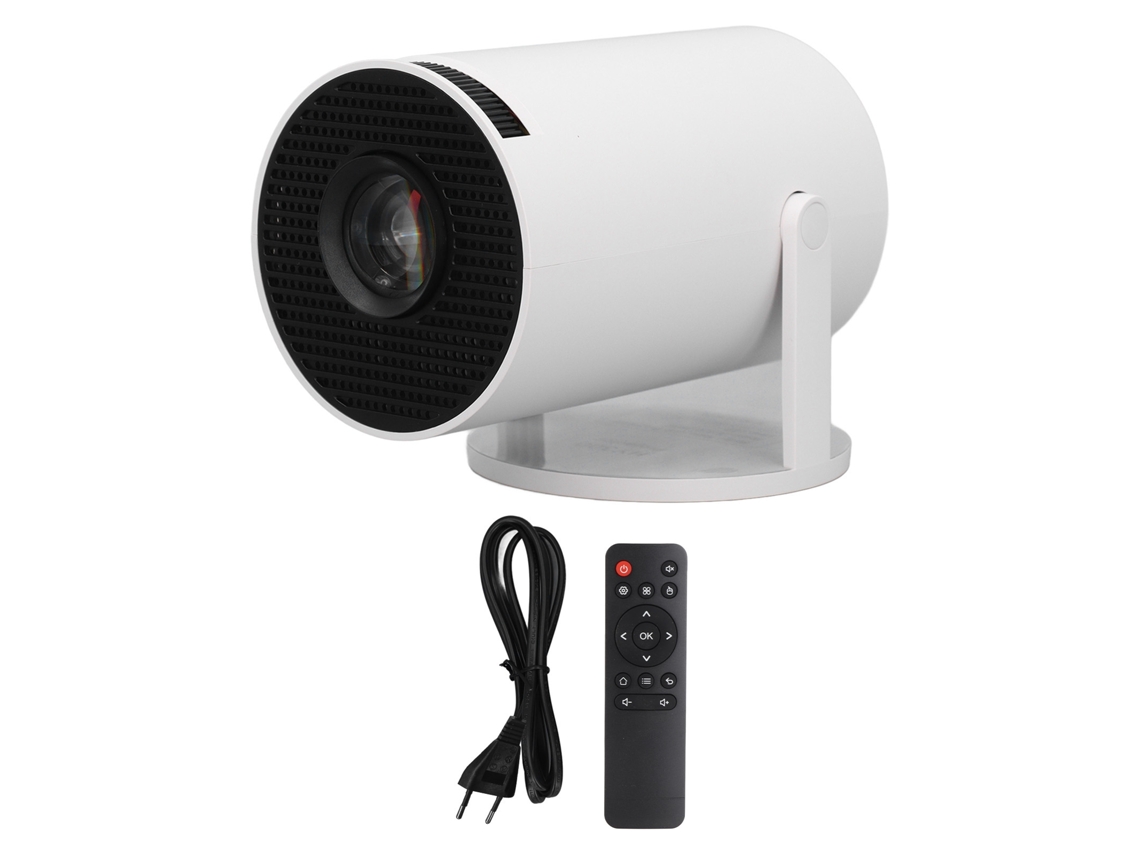 Miniproyector inteligente (corrección trapezoidal automática, rotación de 270 grados)