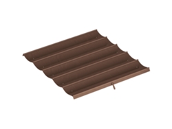 Cubierta retráctil para pérgola de 2,5 x 2,55 cm, protección UV30+, color café, PMM CAPITALI