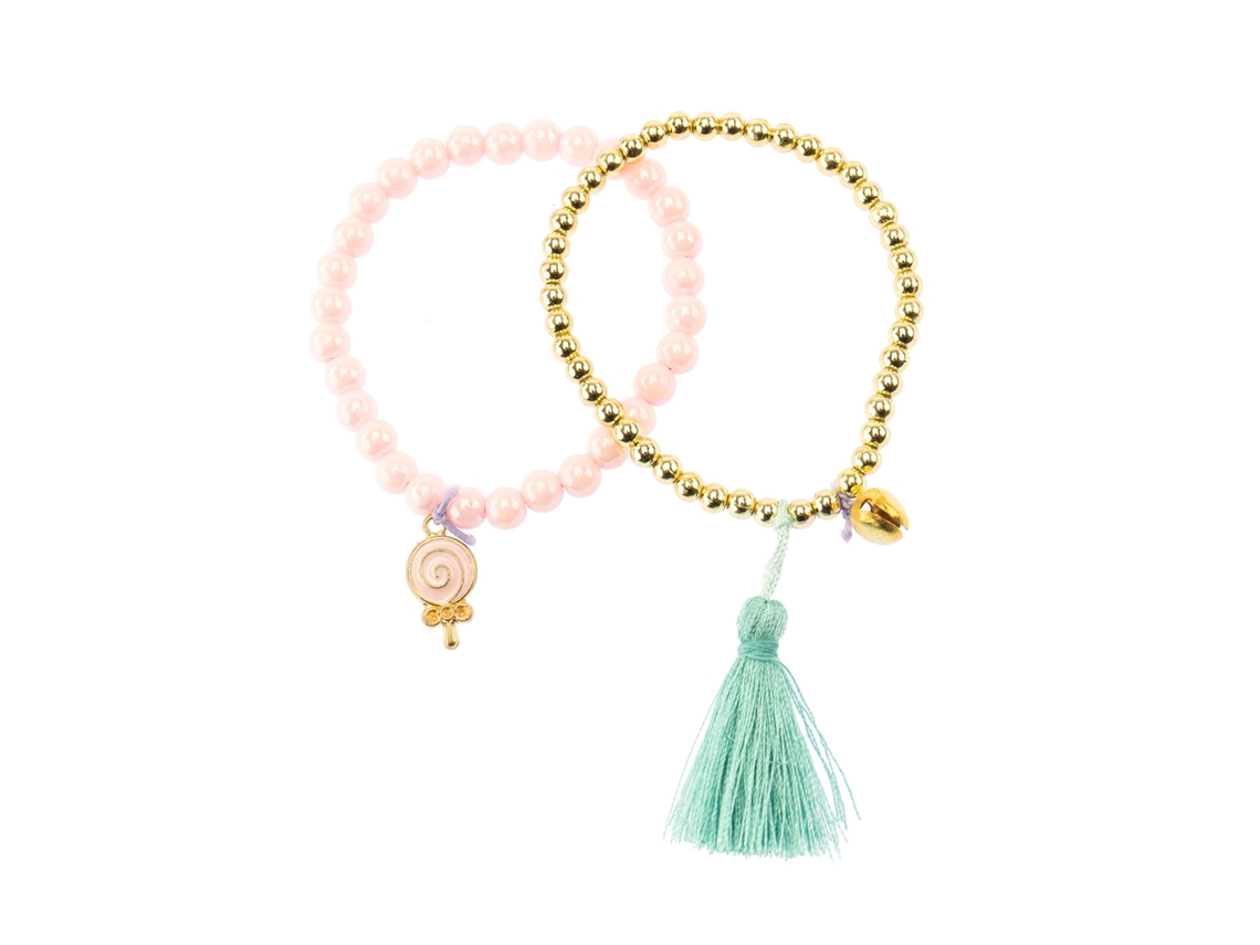 Pulsera NICE Precious Rosa C/2 25000