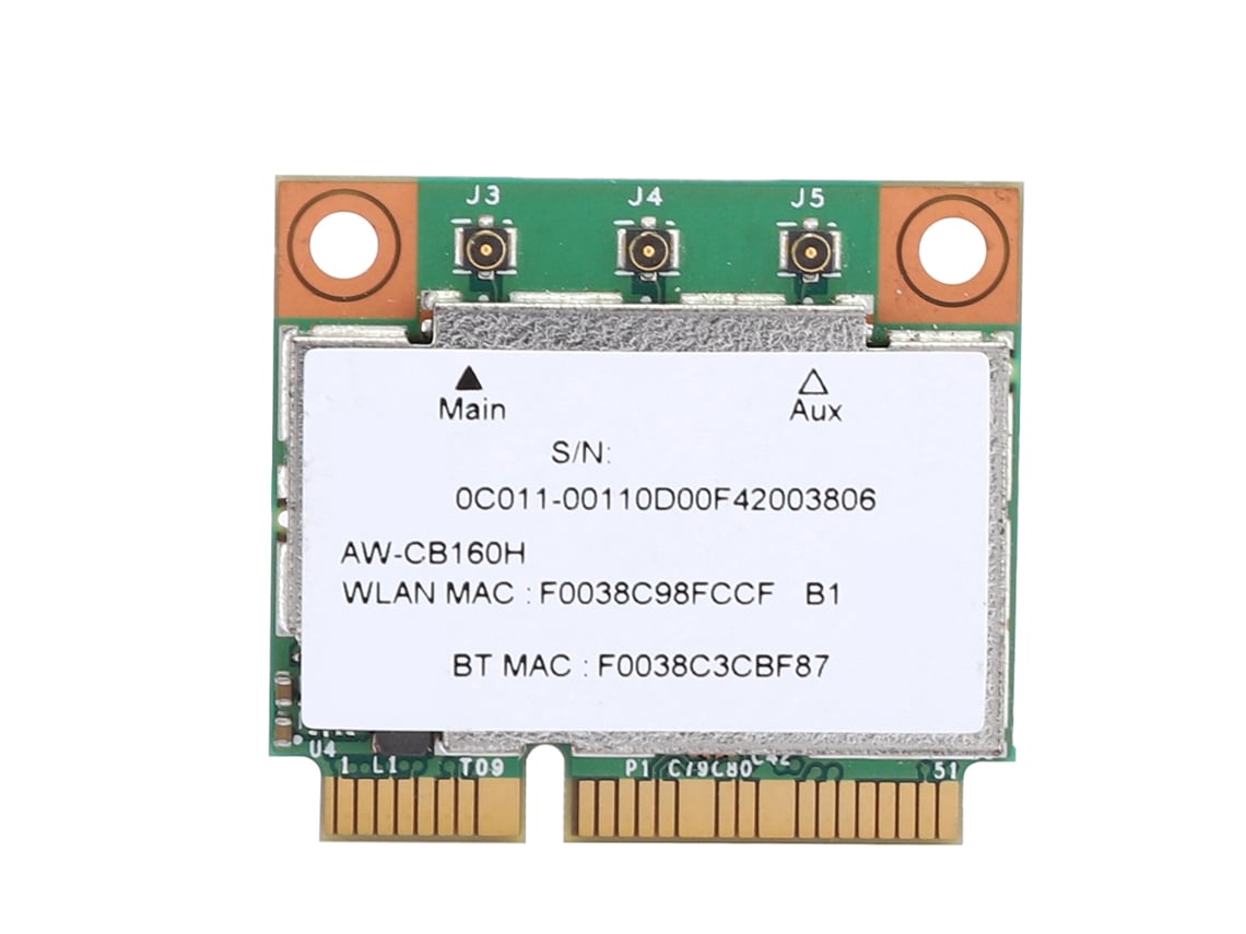Placa De Rede Gigabit Ac1300m Mini Pci-e Com Bluetooth 4.0 Bcm94360hmb Suporta 2.4g/5.8g