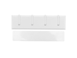 Gancho De Pared Para Abrigo Llave Y Gorro Colgador De Pared Puerta Baño Decoración Blanco