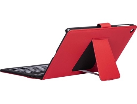 Funda Teclado Samsung Galaxy Tab A8/A22 SILVERHT Rojo