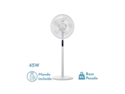 Ventilador de Pie Icono Blanco 45W Oscilante FABRILAMP