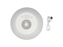 Altavoz Bluetooth Portátil Resistente Al Agua Ipx7 Con Luces Rgb Para Piscinas Y Jacuzzis.