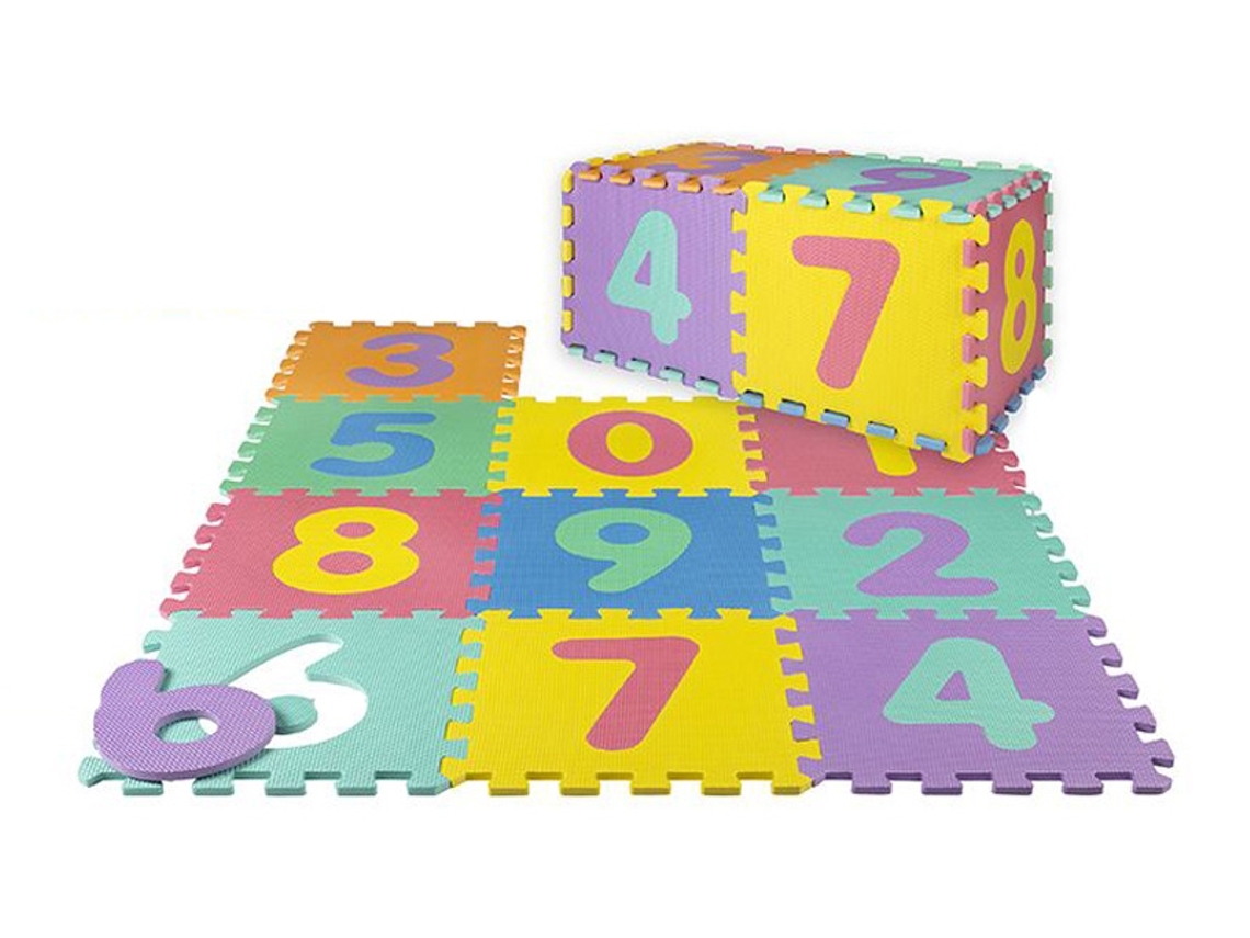 Almofada Ativa De Borracha Eva (32 X 32 X 1 Cm - 10 Meses)