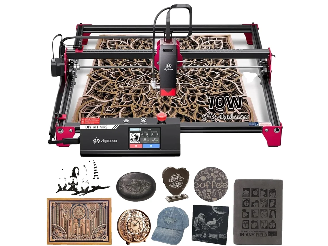 Impresora de grabado láser, potencia ajustable, área expandible, Mk2 10w 40x43cm OEM