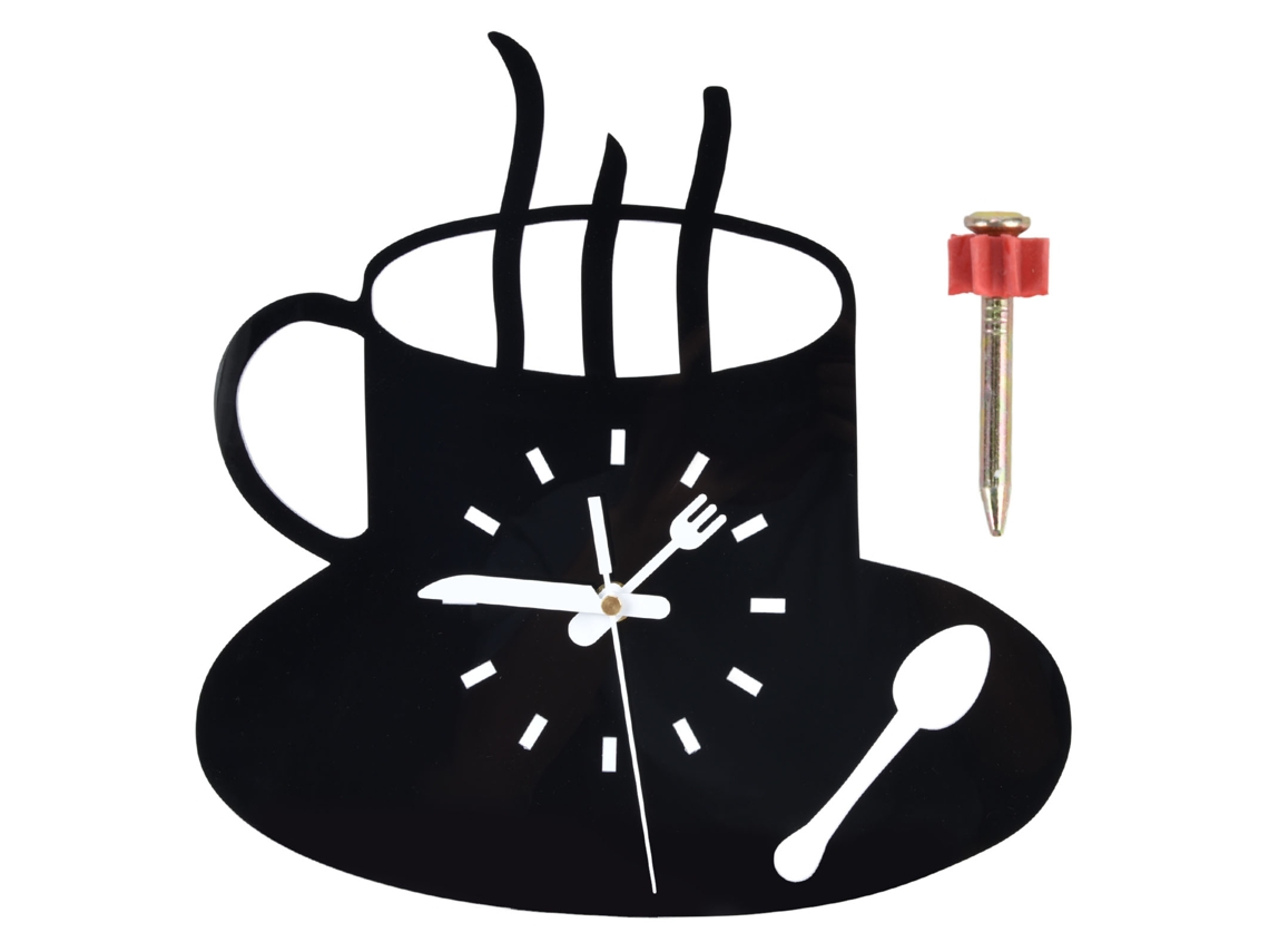 Reloj de pared Baok de estilo acrílico 3D moderno, con un diseño silencioso y sin marco, ideal para la cocina.