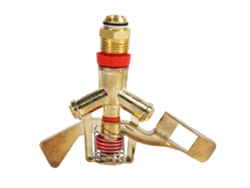 Pivote de riego rotativo (conector de latón, riego de jardín)