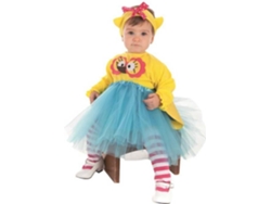 Disfraz de Bebé DISFRAZZES Buhíta Con Ojazos Azul Y Amarillo (Talla: 1 a 2 años)
