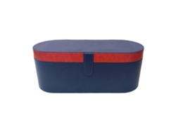 Estojo Rígido Para Secador De Cabelo, Compacto E À Prova D'água, Ideal Para Viagens, Na Cor Roxa.