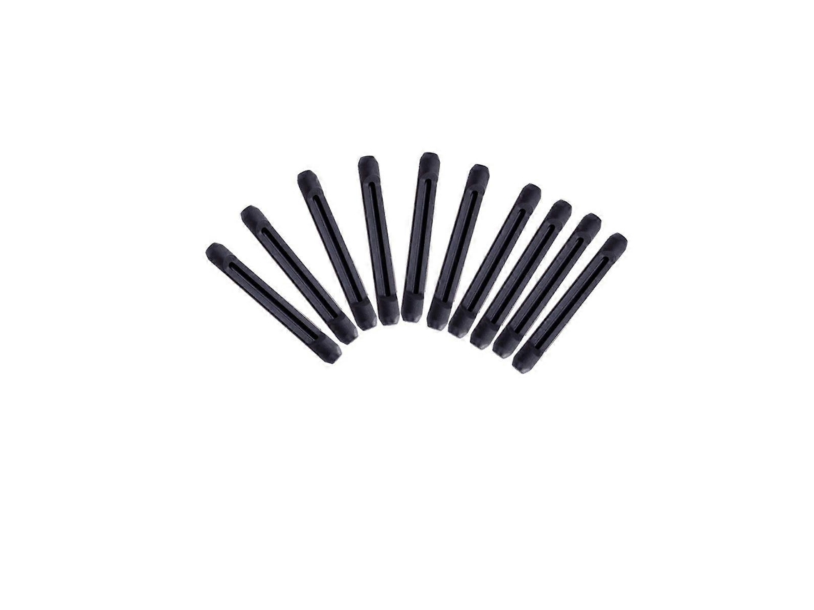 5 pares de cómodos ganchos de silicona anti-orejas para gafas de sol Rosewell (negros)