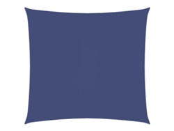 Maison Exclusive - Toldo De Vela Cuadrado Tela Oxford Azul 7x7 M