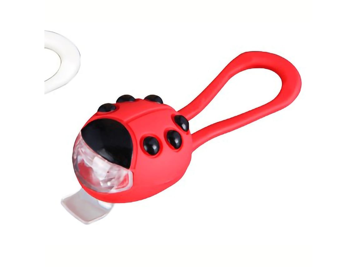 2026-farola Led Para Bicicleta Y Patinete Infantil, Luces De Manillar Con Forma De Mariquita, Luz Roja Para Situaciones Oscuras Al Aire Libre