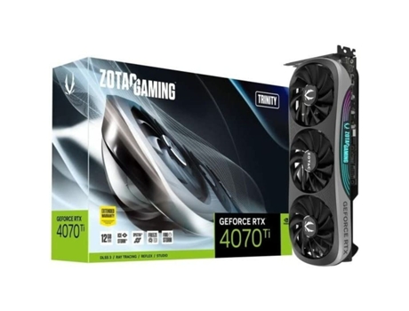 Tarjeta Gráfica ZOTAC Geforce Rtx 4070 Ti Trinity Oc (12 GB - GDDR6)