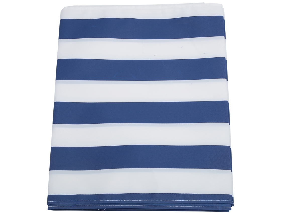 Tapete De Carreras De Tela Oxford Para Niños Y Adultos, Diversión Garantizada, Azul Y Blanco, 6 M