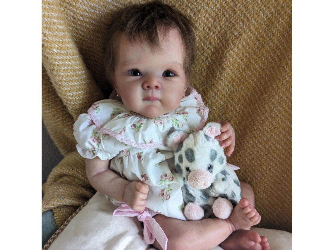 Muñeca de bebé de simulación de 48 cm, linda muñeca de juguete