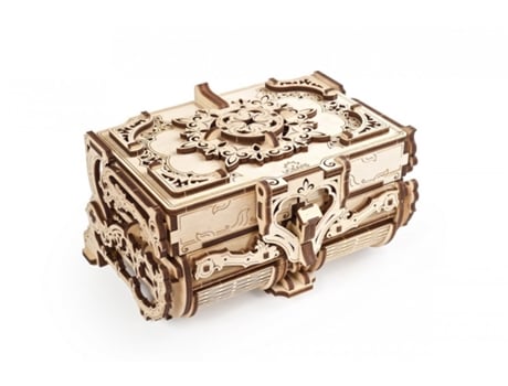 Puzzle UGEARS Antique Box Puzle 3D 185 pieza(s)
