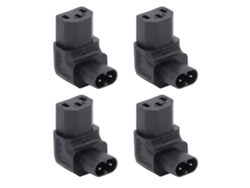 Adaptador De Corriente (conversión De C8 A C13 De 90 Grados)