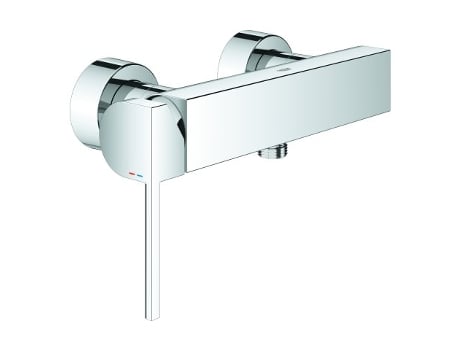 Mezcladora monomando de ducha GROHE Plus, DN 15, montaje en la pared, 1 consumidor