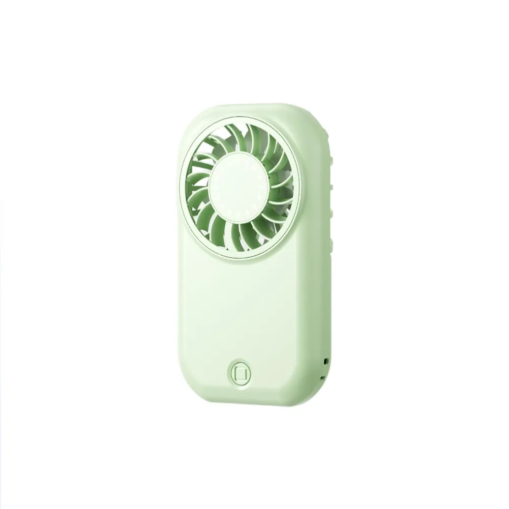 Ventilador De Mano Chrui Portátil 5 Velocidades 1200mah 11000 Rpmverde