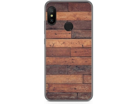 Carcasa Xiaomi Mi A2 Lite TUMUNDOSMARTPHONE Madera 03 Multicolor