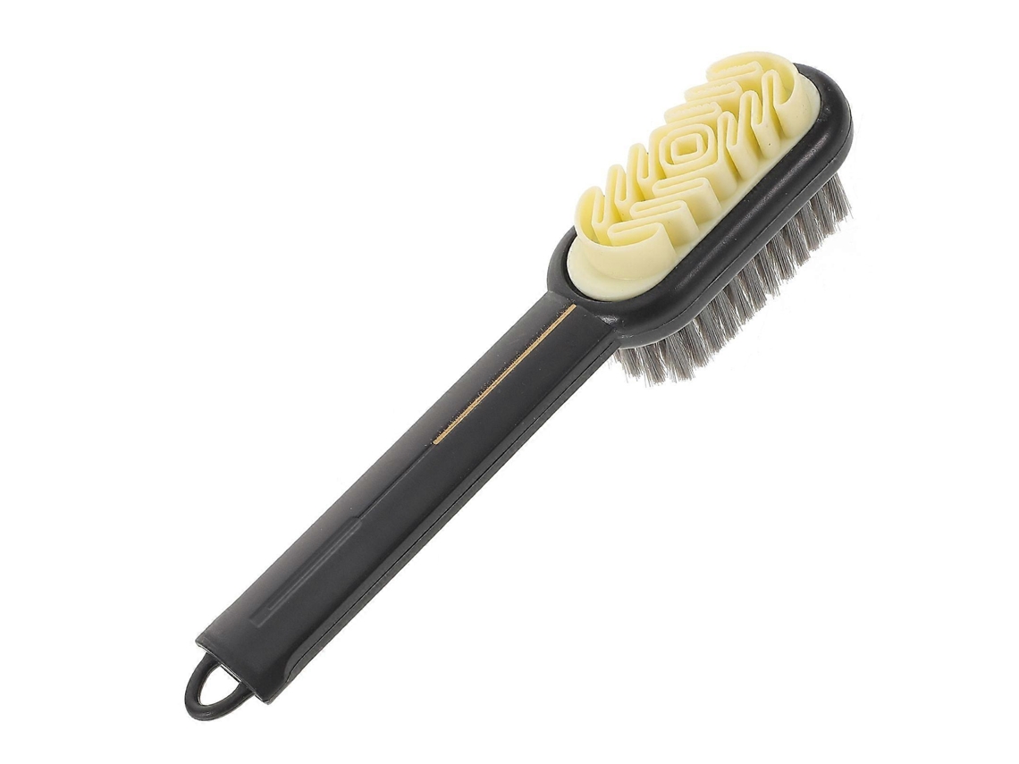Cepillo para ropa y zapatos, cepillo de limpieza para el hogar, cepillo ergonómico para baño con mango largo. Nostalgia88