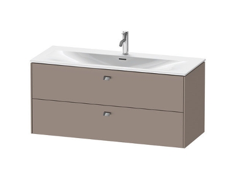 Mueble DURAVIT Brioso bajo lavabo montado en la pared 122,0 x 47,9 cm 2 cajones incl. recorte de sifón y delantal para lavabo Viu 234412