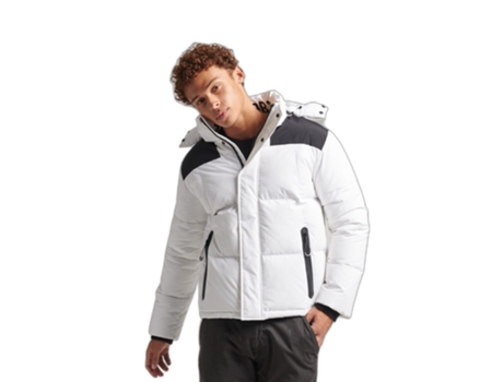 Abrigo para Hombre SUPERDRY (M - Multicolor)