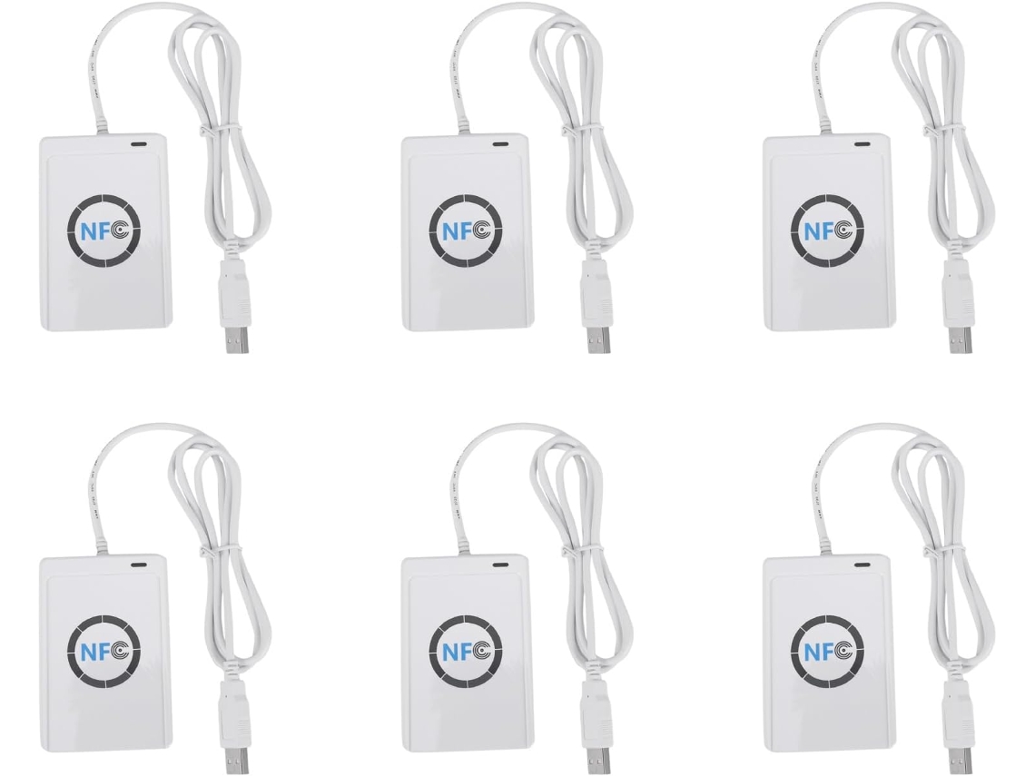 Lector/grabador De Tarjetas Nfc Usb 6x Acr122u-a9 China Rfid Sin Contacto