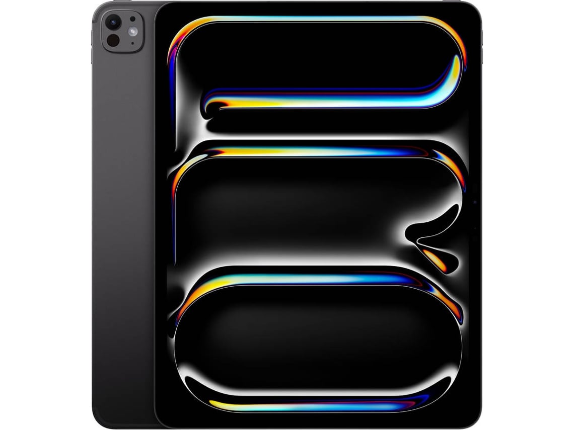 iPad Pro APPLE (13'' - 2 TB - Wi-Fi + Cellular - Negro Espacial - Vidrio de Nanotextura)