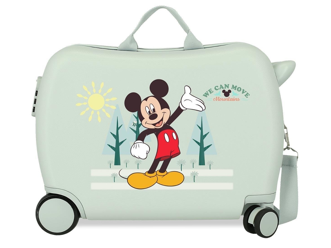 Maleta de viaje Disney Mickey Mouse Mountains verde 50x38x20cm 330090114005