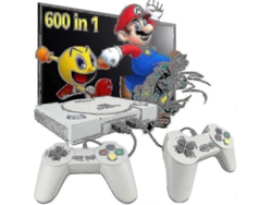 Consola de juegos con 600 juegos integrados, consola clásica de videojuegos, consola plug and play, envío gratuito Hengjian